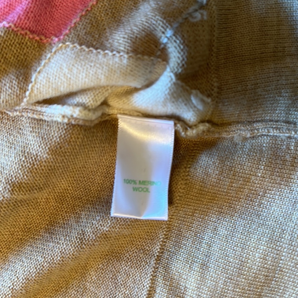 Lilly Pulitzer Cardigan Argyle Sweater - Picture 7 of 10